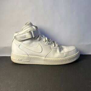 Mens Nike Air Force 1 Mid '07 'White' Size 13